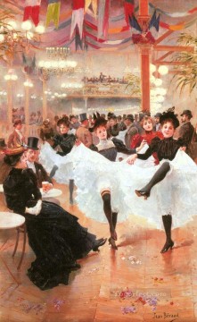 Jeune Le Cafe De Jean Beraud Oil Paintings